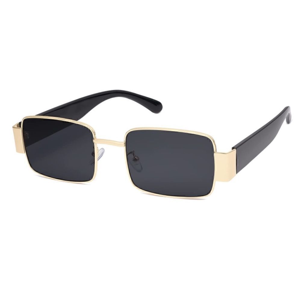 Retro Vintage Rectangular Sunglasses  - Picture 2 of 3